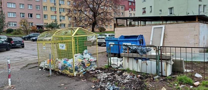 Stargard walczy z bałaganem przy kontenerach. Jedne zniknęły, inne wywieziono
