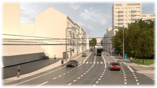 Przebudowa torowisk tramwajowych w Szczecinie