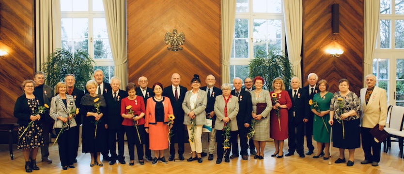 Ceremonia w Sali Ślubów. Razem pół wieku