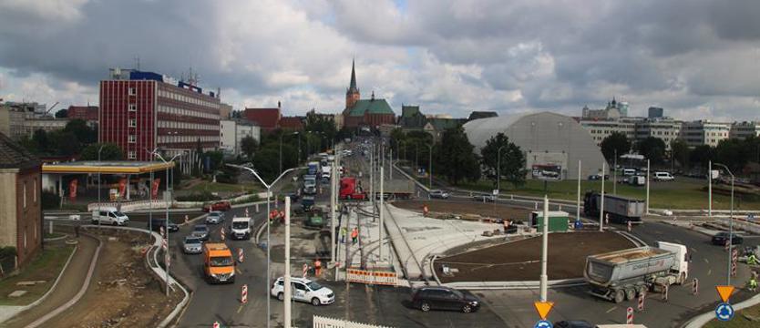 Rondem Portowców od wtorku dookoła, czyli... zakorkowany wyjazd z miasta