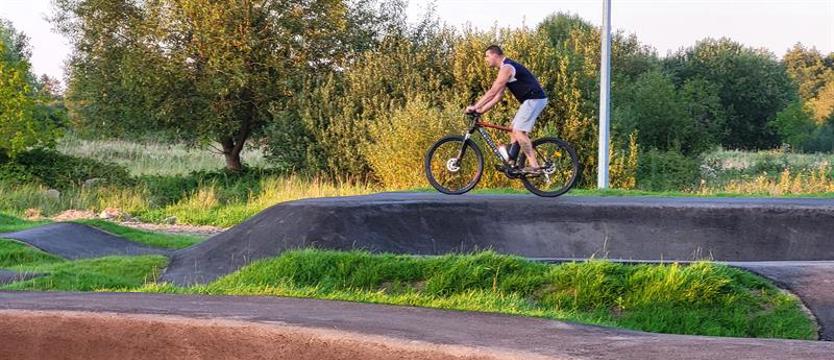 Pumptrack już gotowy. Atrakcja nie tylko dla młodzieży