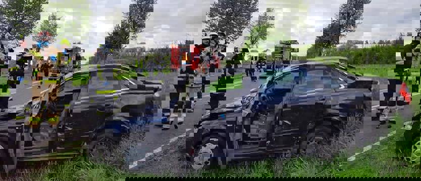 Wypadek niedaleko Dalewa. Dwie kobiety w szpitalu