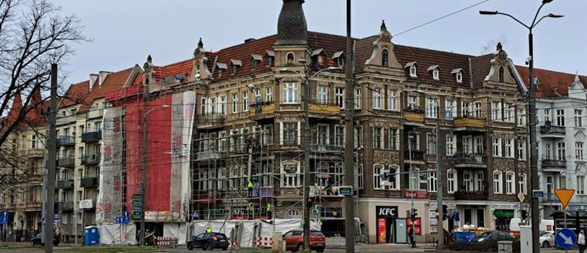 Remont na placu Kościuszki. Kamienica zyska nowe oblicze