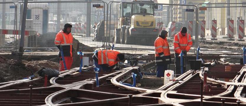 Przebudowa w alei Wyzwolenia i na placu Rodła