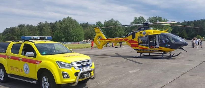 Nieprzytomną 14-latkę wydobyto z jeziora Kamiennego w powiecie koszalińskim