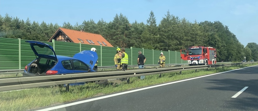 Kolizja i utrudnienia na drodze S10