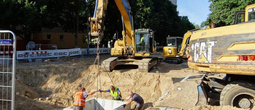 Torowiska na Niebuszewie Bolinku. Przebudowa za półmetkiem