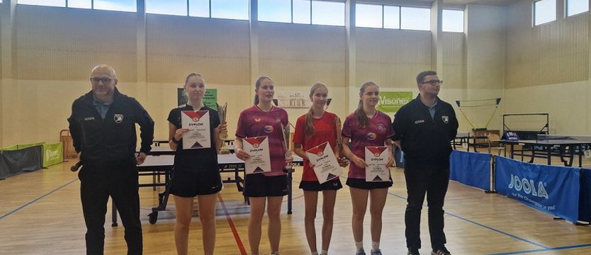 Tenis stołowy. Wojewódzkie Kwalifikacje Juniorów w Wierzbięcinie
