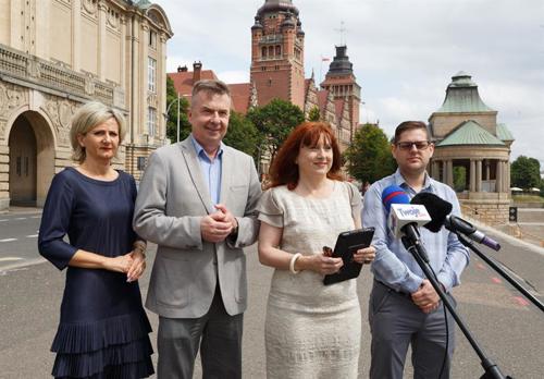 Konferencja lewicy w Szczecinie