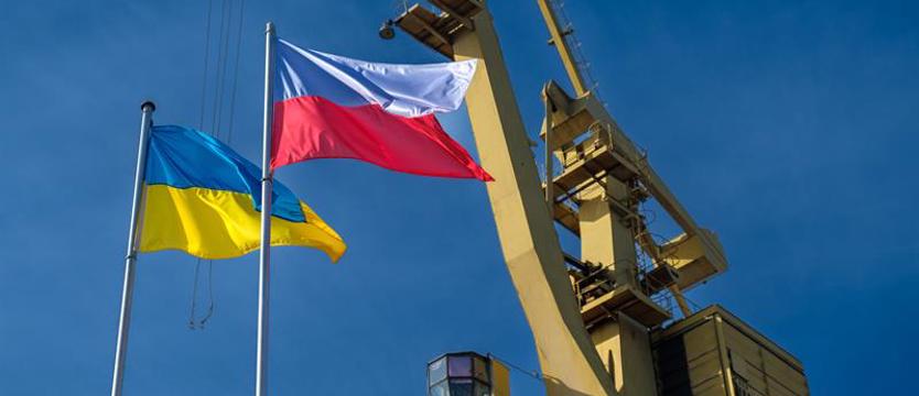 Stocznia pomaga pracownikom i nie tylko. Ukraińska flaga w „Gryfii”