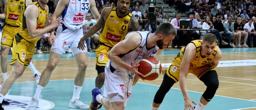 Koszykówka. Trzeci mecz finałowy Orlen Basket Ligi. King wygrywa, Trefl bezradny