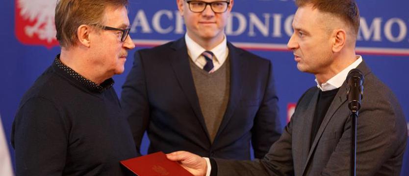 Stypendium Ministerstwa Sportu i Turystyki dla trenera Mirosława Drozda