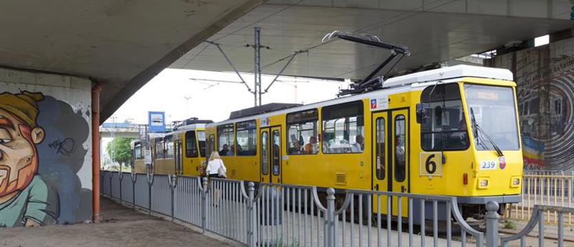 Nie jeżdżą tramwaje w kierunku Gocławia