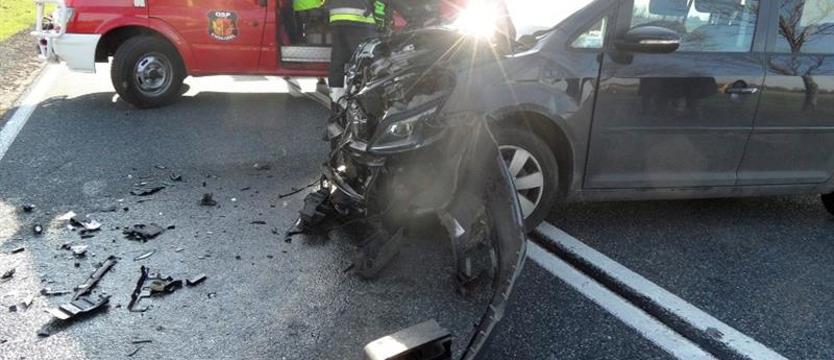 W wypadku ucierpiał motocyklista. Jest akt oskarżenia