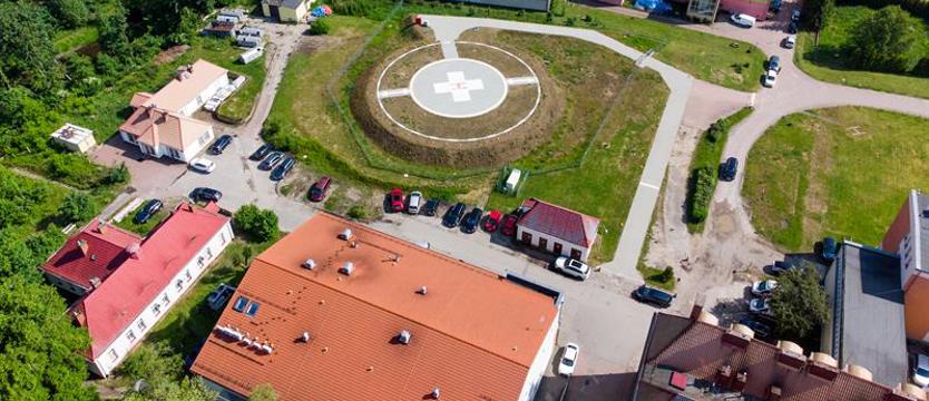 Przy szpitalu w Drawsku Pomorskim uruchomiono lądowisko