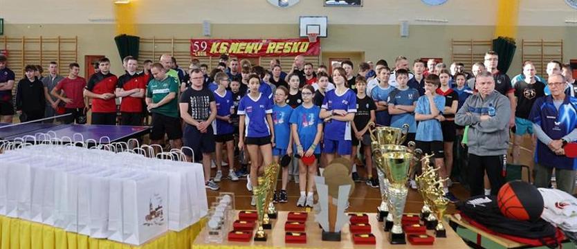 Tenis stołowy. 59 lat Mewy Resko