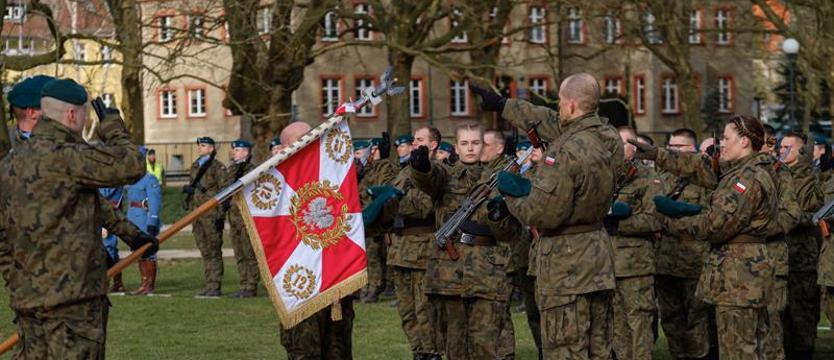 Przysięga elewów i rosomaki na Jasnych Błoniach