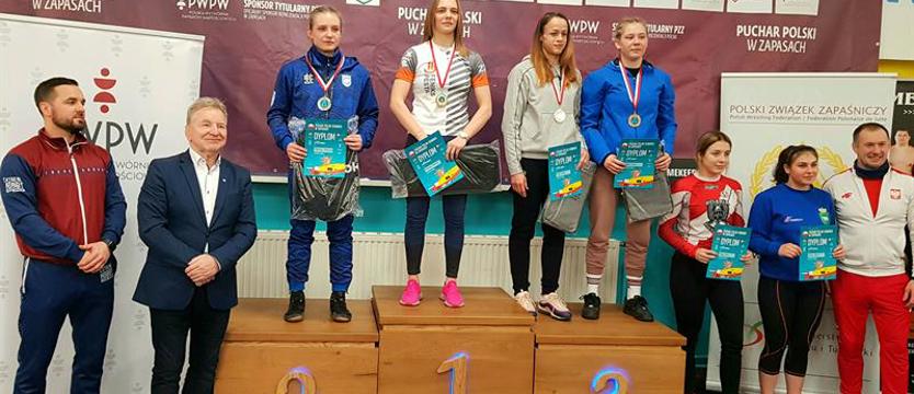 Zapasy. Złoty medal Katarzyny Mądrowskiej