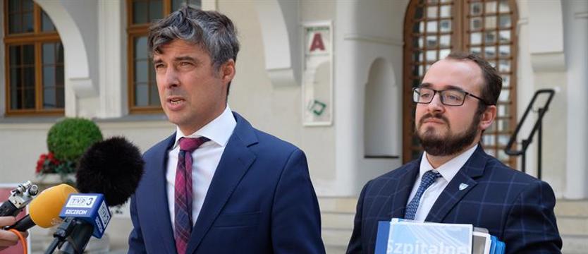 Poseł z raportem o koszalińskiej lecznicy: "W szpitalu dzieje się źle"