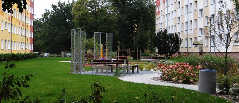 Zieleń osiedlowych uliczek i skwerów. Spacer środowy - znów na Pomorzany