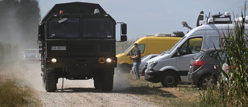 Źródło MON: pod Osinami spadł dron wojskowy bez głowicy, najprawdopodobniej tzw. wabik
