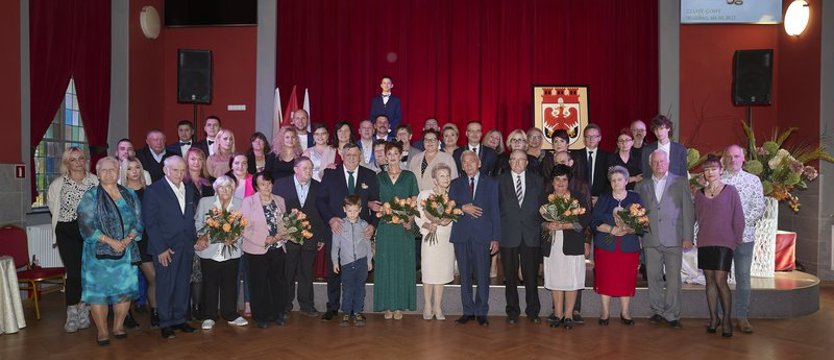 Trzynaście par małżeńskich na Złotych Godach w Myśliborzu