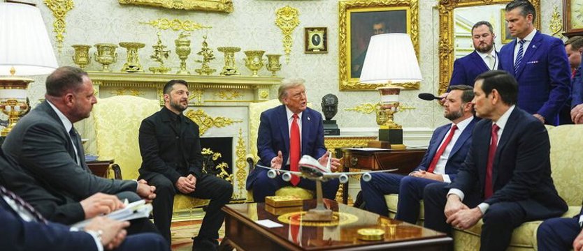 Prezydent Trump wyraził gotowość do pomocy Europejczykom w zagwarantowaniu pokoju w Ukrainie