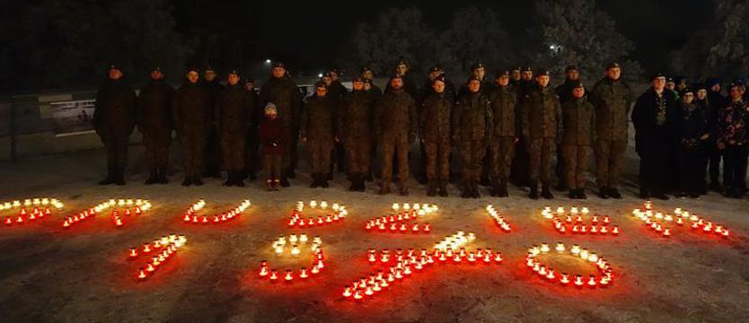 Światła Pamięci na pl. Solidarności