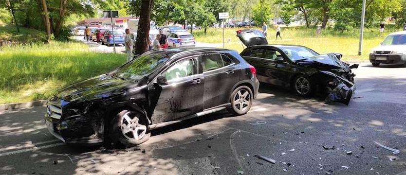 Wypadek na ul. Chopina. Nie ma przejazdu