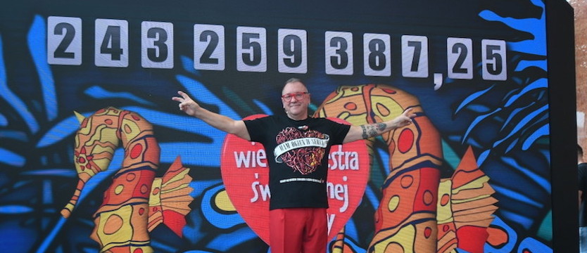 Padł nowy rekord! Ponad 243 mln zł zebrano podczas tegorocznego 31. Finału WOŚP