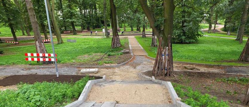 Park na Żelechowie. Finał rewitalizacji w październiku