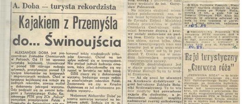 Z turystycznym pozdrowieniem