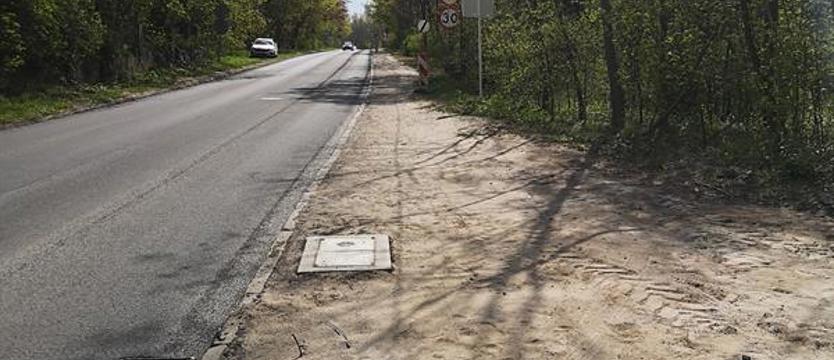 Zapomniany chodnik przy ul. Radosnej