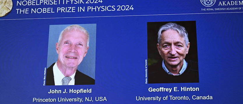 Nobel z fizyki za prace, dzięki którym rozwija się sztuczna inteligencja