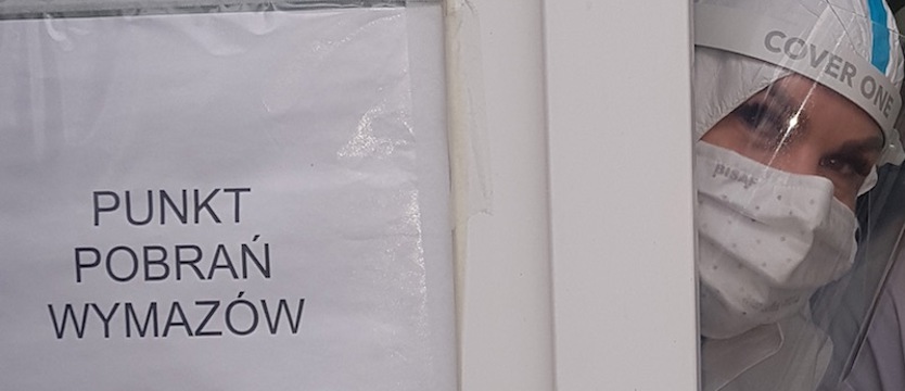 Niska liczba przypadków SARS-CoV-2 w poniedziałek w regionie