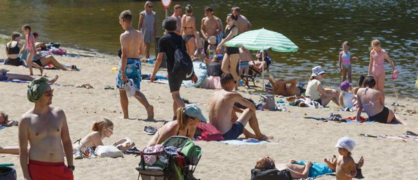 Jak gorąco! Szczecinianie nad wodą