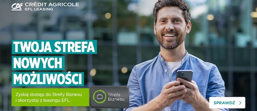 Co piąty użytkownik oferowanej przez Credit Agricole Bank Polska i Grupę EFL Strefy Biznesu to rolnik