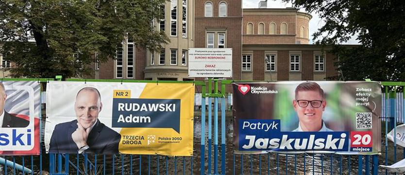 Czy to legalne? Wyborcze plakaty pod zakazem