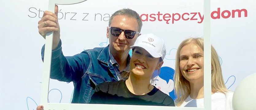 Magdalena Różczka w Szczecinie dziękuje niezwykłym rodzicom