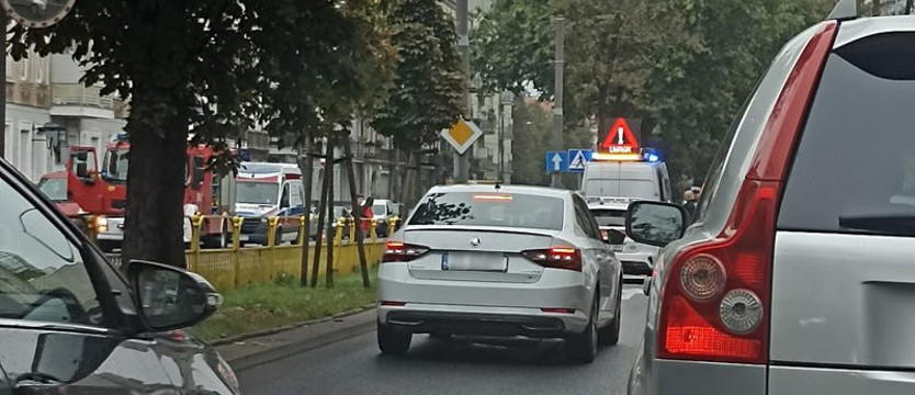 Utrudnienia w przejeździe przez al. Bohaterów Warszawy w Szczecinie