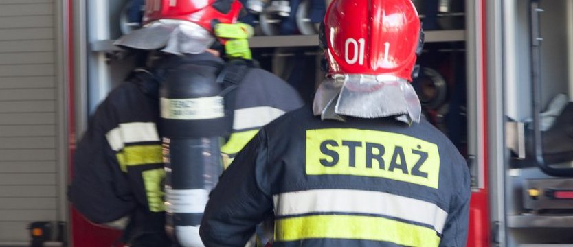 Mieszkanie zapaliło się w Goleniowie. Jedna osoba w szpitalu