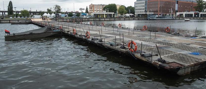 Żagle 2023. Most ponotonowy prawie gotowy