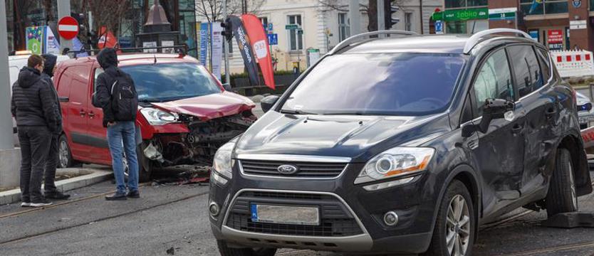 Kolizja na pl. Żołnierza Polskiego