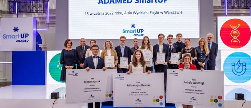 Do nich należy przyszłość nauki – znamy tegorocznych laureatów i stypendystów ADAMED SmartUP