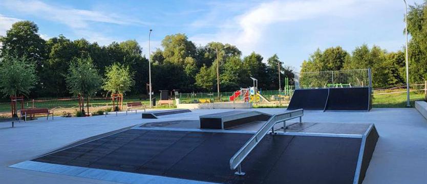 Nowy skatepark gotowy