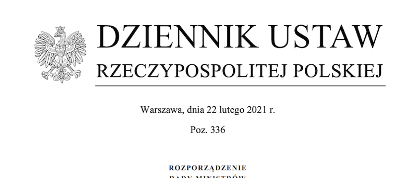 Rozporządzenie opublikowane w nocy wprowadza zmiany w obostrzeniach