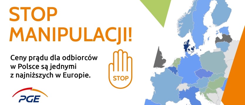 „Stop manipulacji!” - PGE startuje z kampanią informacyjną dotyczącą cen energii