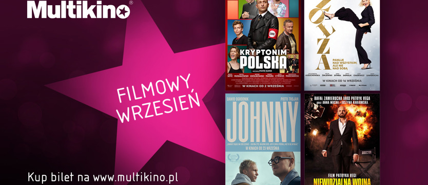 We wrześniu polskie filmy opanują Multikino